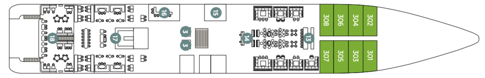 Emerald Cruises, Emerald Kaia Emerald Deck.png
